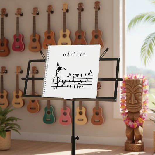 Außerhalb von Tune, Toucan verbinden Singvögel Notizblock