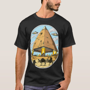 Außerirdische ägyptische Pyramiden T-Shirt