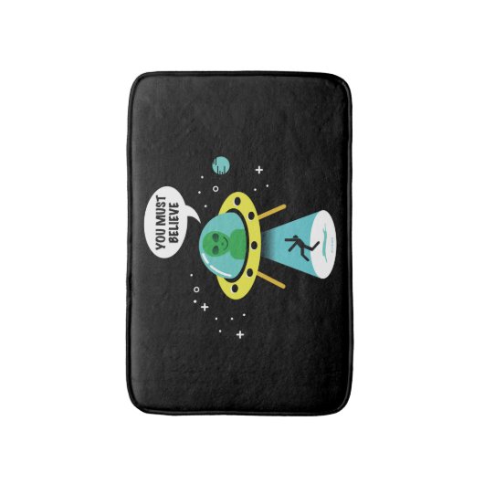 Außerirdische Badematte (Vorderseite Vertikal)