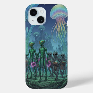 Außerirdische Begegnung in der Tiefsee Case-Mate iPhone Hülle