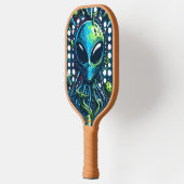 Außerirdische Begegnung zwischen einem Obj-Array Pickleball Schläger (Links)
