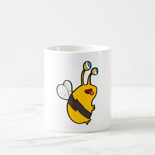 Außerirdische Biene Kaffeetasse