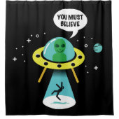 Außerirdische Duschvorhang (Vorderseite)