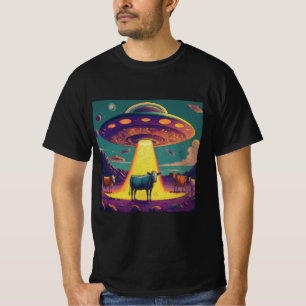 Außerirdische Entführung der Kuh am Tag der Entfüh T-Shirt