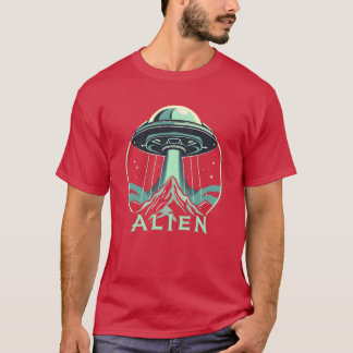 Außerirdische Entführung vintage T-Shirt