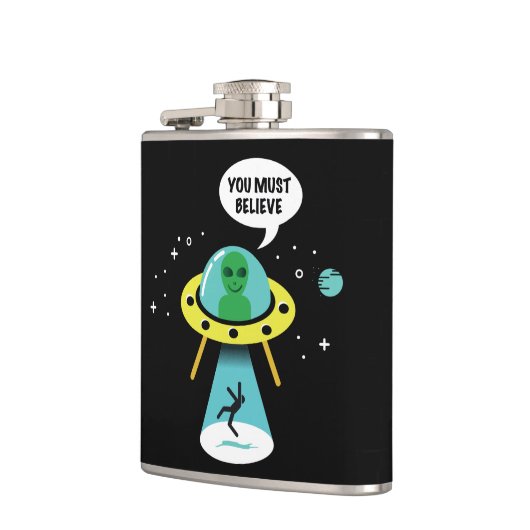 Außerirdische Flachmann (Links)