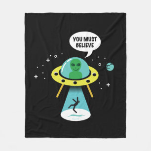Außerirdische Fleecedecke