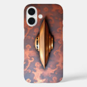 AUSserirdische Fliegende Untertasse Case-Mate iPhone Hülle (Rückseite)