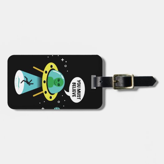 Außerirdische Gepäckanhänger (Vorderseite horizontal)