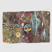 Außerirdische Golfhandtuch (Horizontal)