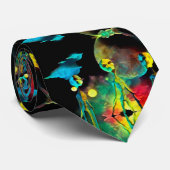 Außerirdische Krawatte (Gerollt)