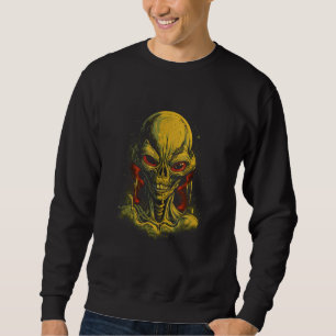 Außerirdische Kreatur Außerirdischer von Heimgesuc Sweatshirt