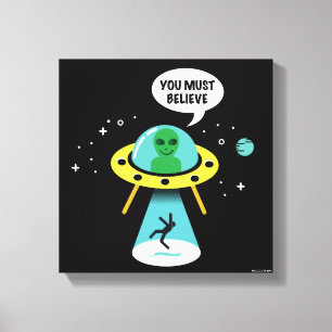 Außerirdische Leinwanddruck