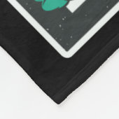 Ausserirdische Menschen existieren nicht  Fleecedecke (Ecke)