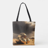 Außerirdische Relikte in der Wüste Tasche (Rückseite)