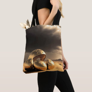 Außerirdische Relikte in der Wüste Tasche