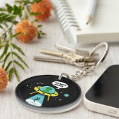 Außerirdische Schlüsselanhänger (Vorderseite rechts)