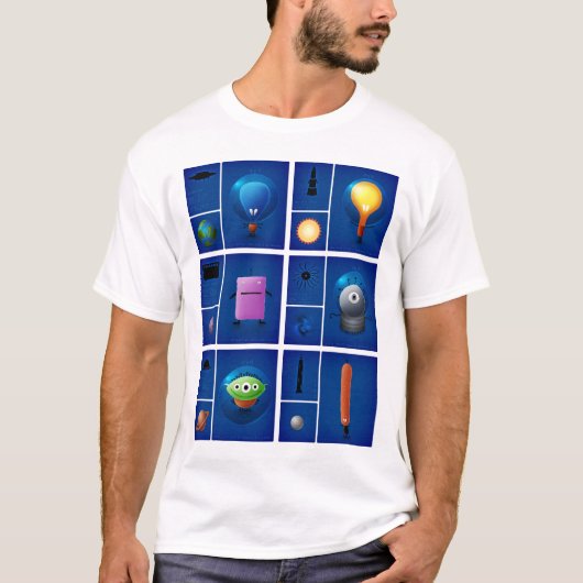 Außerirdische T-Shirt (Vorderseite)