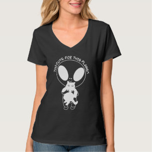 Außerirdische UFO-Katze zu niedlich für diesen Pla T-Shirt