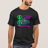 Außerirdische und UFOs T-Shirt (Vorderseite)