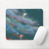 Außerirdische Weltlandschaft Mousepad (Mit Mouse)