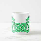 Außerirdischen (Außerirdischen und keltischer Knot Kaffeetasse (Mittel)