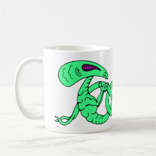 Außerirdischen (Außerirdischen und keltischer Knot Kaffeetasse