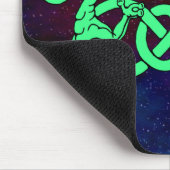 Außerirdischen (Außerirdischen und keltischer Knot Mousepad (Ecke)