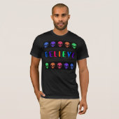 AUSSERIRDISCHEN BELIEVE - Multicolor Shirt (Vorne ganz)