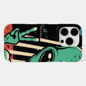 Außerirdischen Case-Mate iPhone Hülle (Rückseite (Horizontal))
