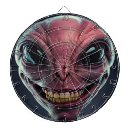 Außerirdischen. Dartscheibe