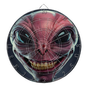 Außerirdischen. Dartscheibe