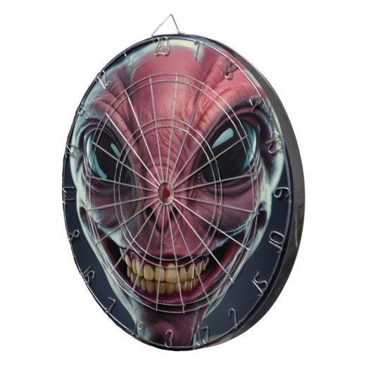 Außerirdischen. Dartscheibe (Vorderseite rechts)