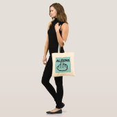 Außerirdischen der Beutel Gedreht Tragetasche (Vorderseite (Model))