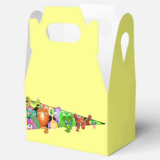 Außerirdischen der Neugier - Box - Custom Colors Geschenkschachtel (Geöffnet)