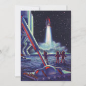 Außerirdischen der Vintagen Science Fiction spring (Vorderseite)