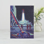 Außerirdischen der Vintagen Science Fiction spring (Stehend Vorderseite)