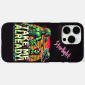 Außerirdischen erwarten in Cosmic Design! Case-Mate iPhone Hülle (Rückseite (Horizontal))