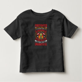 Außerirdischen Feuerwehrmann Kleinkind T-shirt