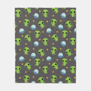 Außerirdischen Fleece Blanket