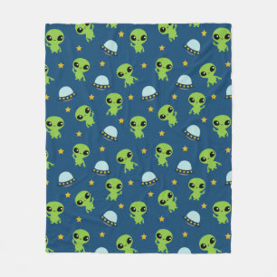 Außerirdischen Fleece Blanket