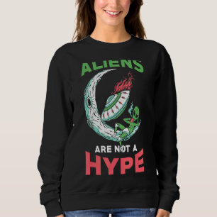 Außerirdischen für Raumschiffe Hype Alien Ufo Extr Sweatshirt