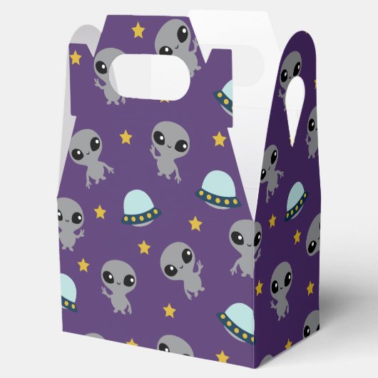 Außerirdischen Gefälligkeitsbox Geschenkschachtel (Geöffnet)