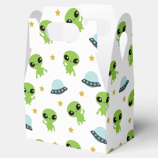 Außerirdischen Geschenkschachtel (Geöffnet)