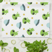 Außerirdischen Geschirrtuch (Gefaltet)