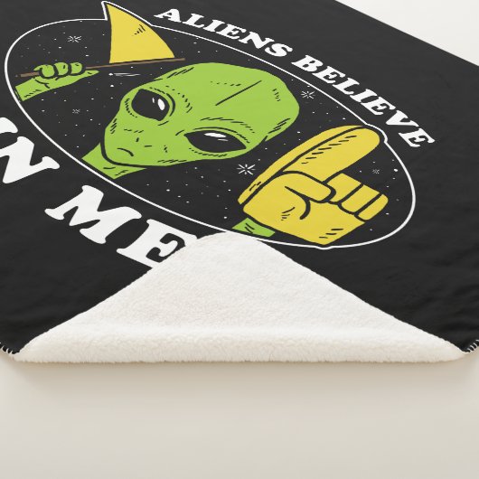 Außerirdischen glauben an mich sherpadecke (3/4)