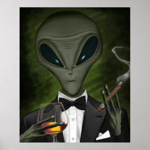 Außerirdischen Got Klasse V1 Poster