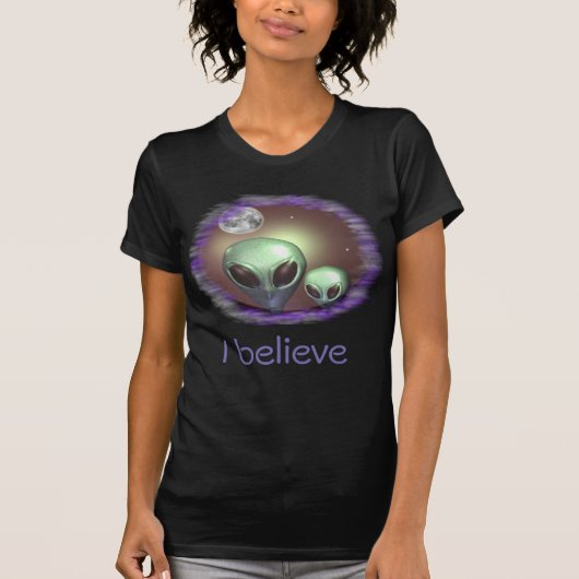Außerirdischen grau T-Shirt (Vorderseite)