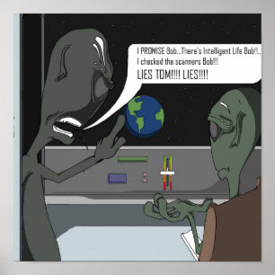 Außerirdischen haben Intelligentes Leben gefunden? Poster