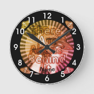 Außerirdischen hinter der Uhr